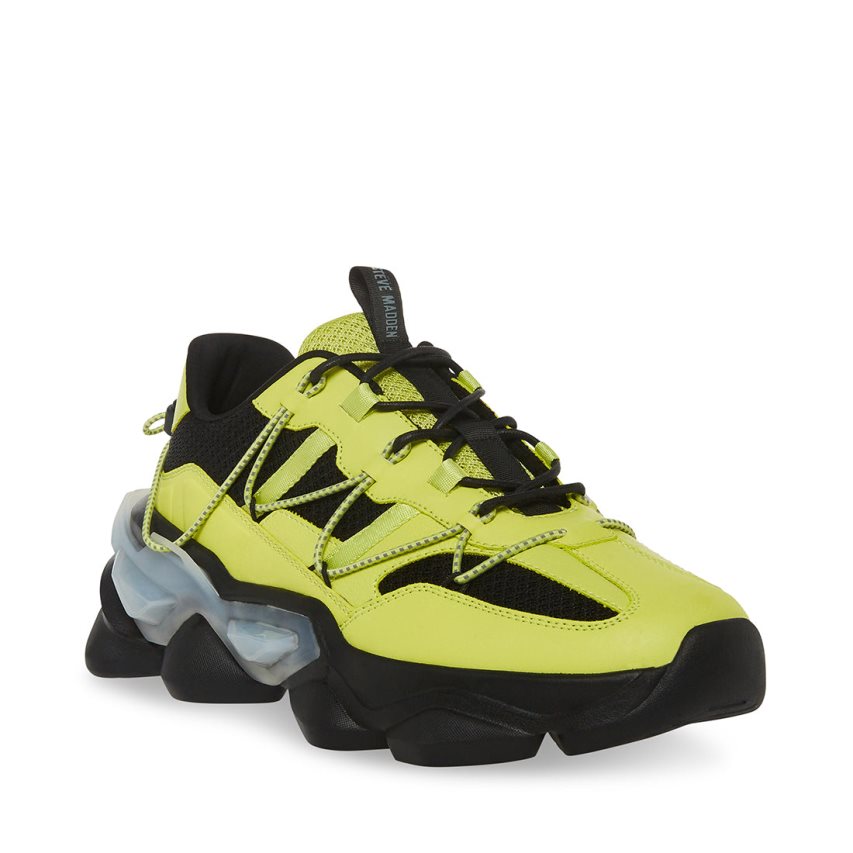 Zapatillas Steve Madden Storm Hombre Verde Claro | ES CO624S